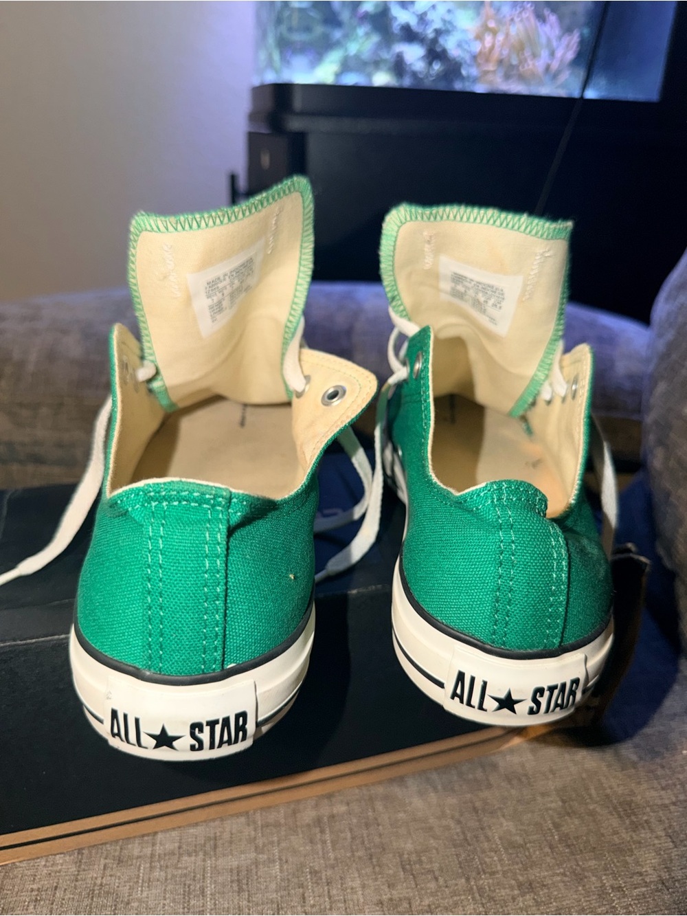Converse Chuck Taylor All Star Spec Ox Green Low Top Sneakers Men’s 7 Women’s 9 - Picture 4 of 8